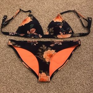 Floral triangl bikini